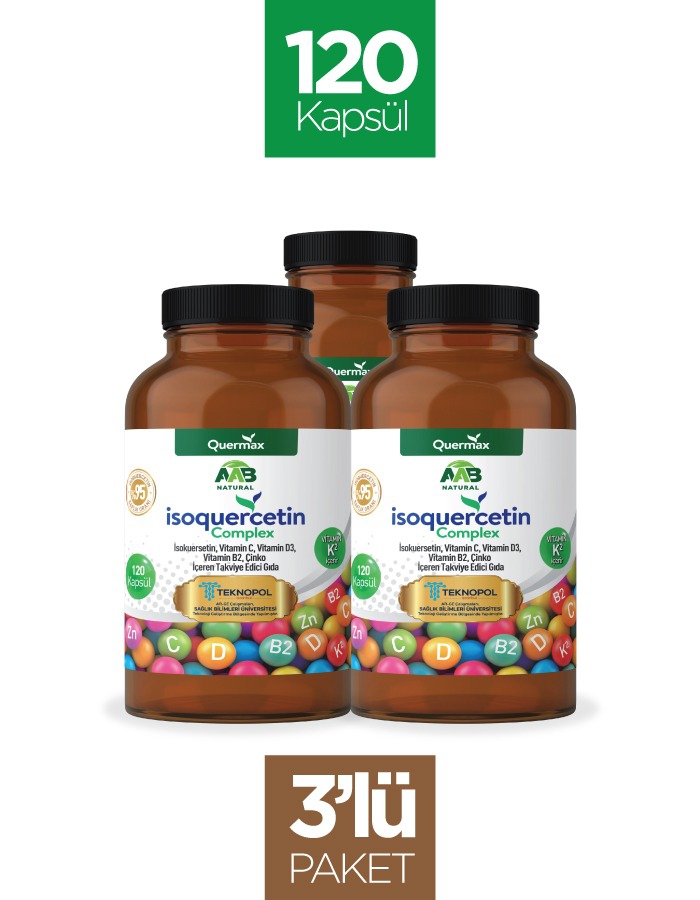 İsoquercetin Complex 120 Kapsül 3’lü Paket